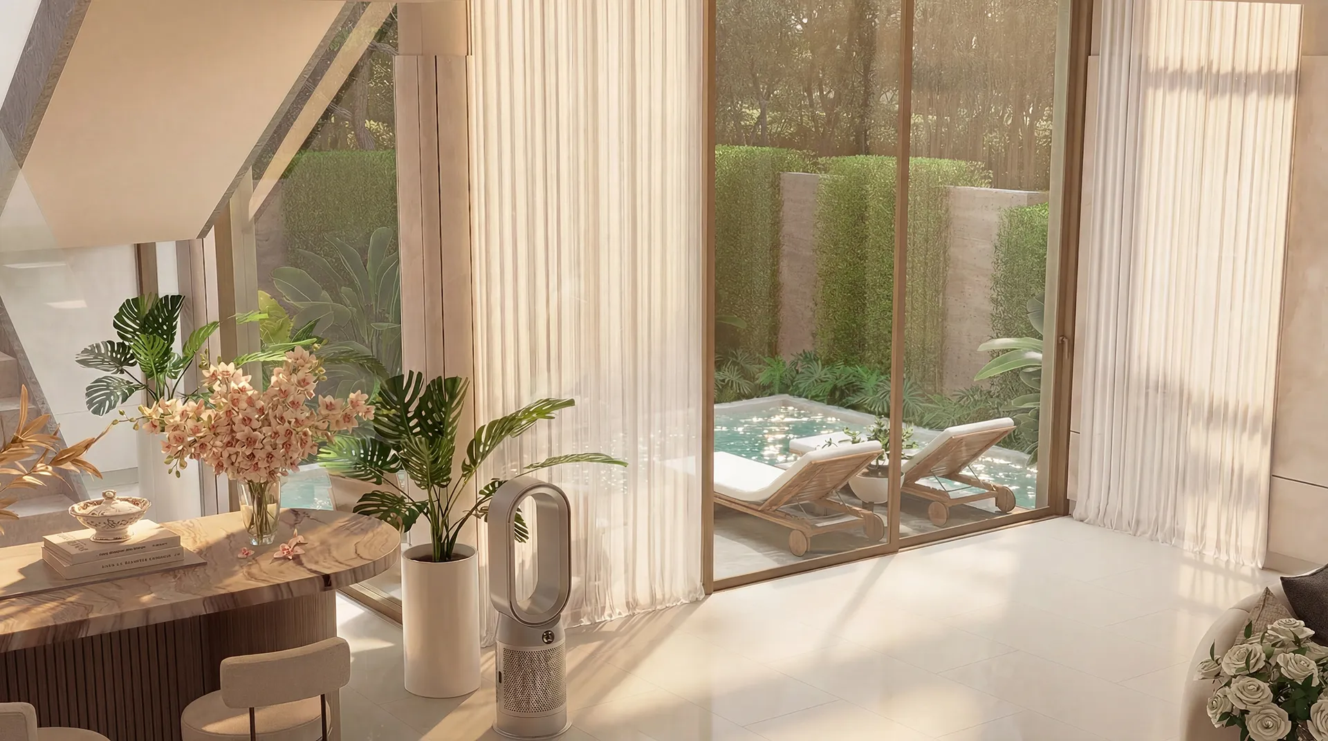 Lumina Poll Villa Interior