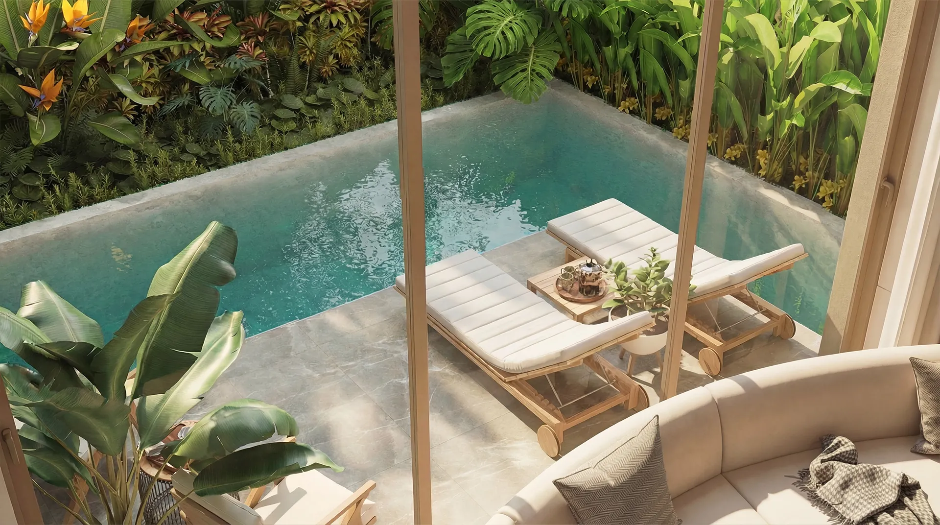 Lumina Poll Villa Interior