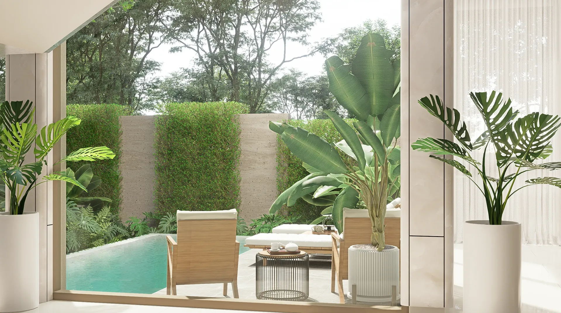Lumina Poll Villa Interior